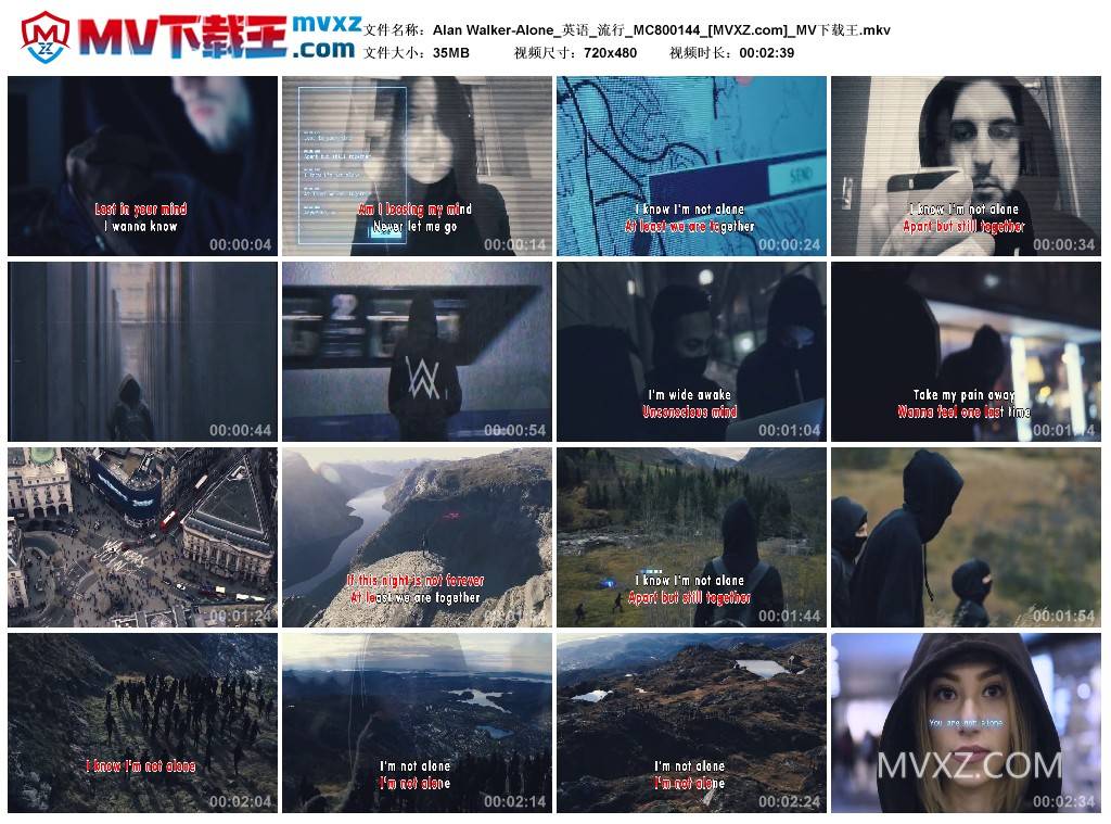 Alan Walker-Alone_英语_流行_MC800144